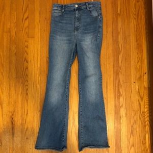 High-Rise Flare Jeans